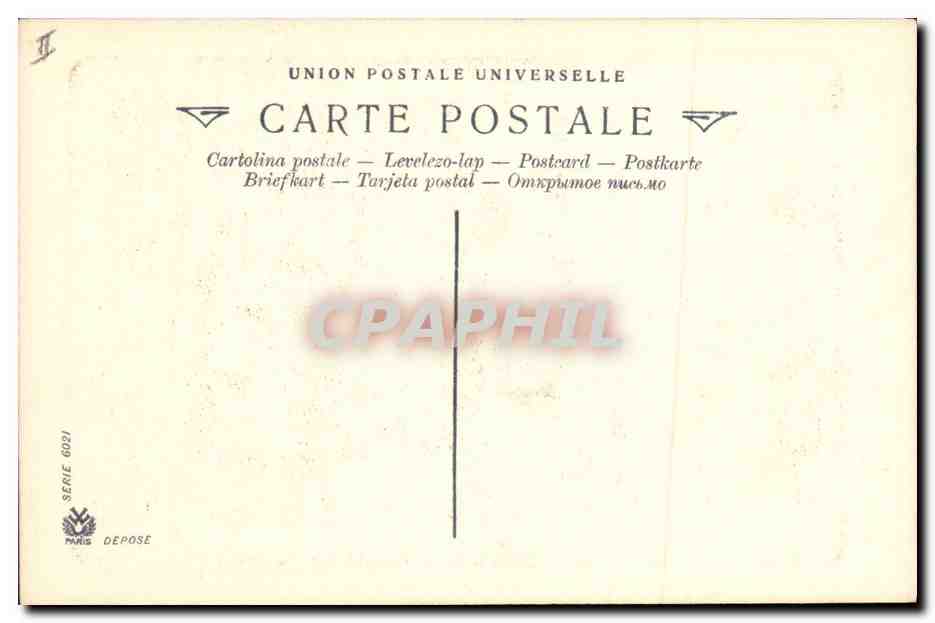 CPA Napoleon 1er Pendant la campagne d'Egypte Egypt — Rückseite