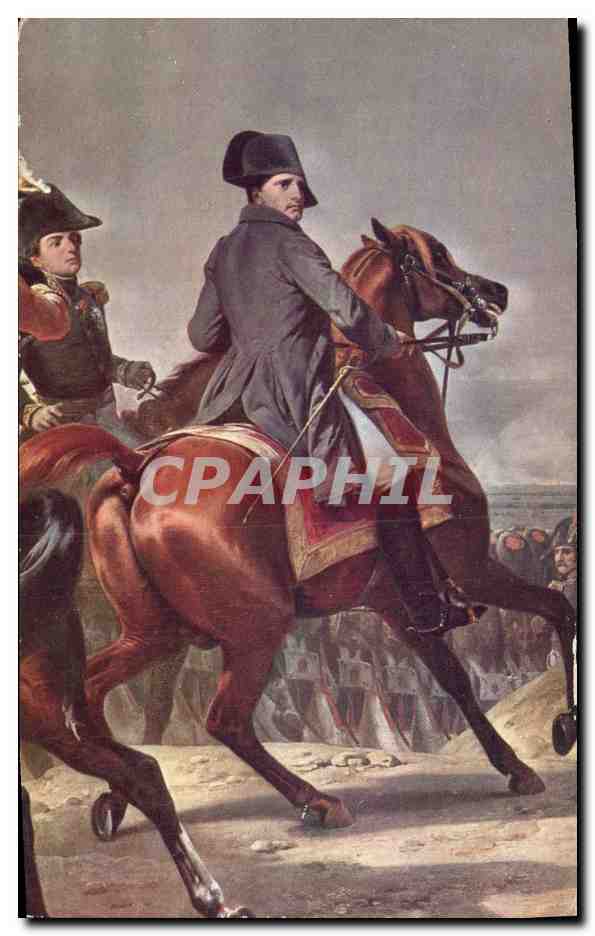 CPA Napoleon 1er a la bataille d'Iena Musee de Versailles Horace Vernet