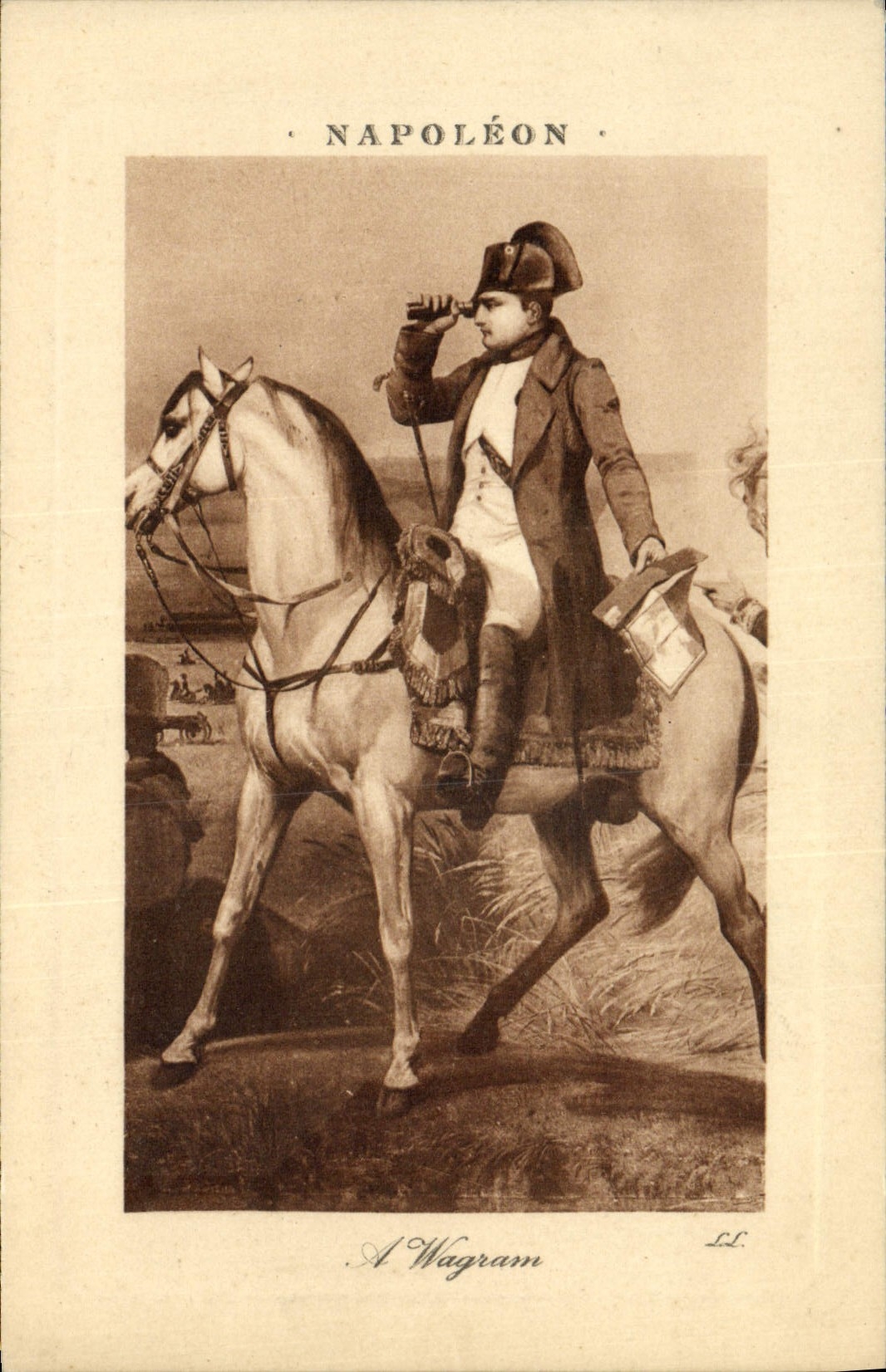 CPA Napoleon 1er Wagram Cheval