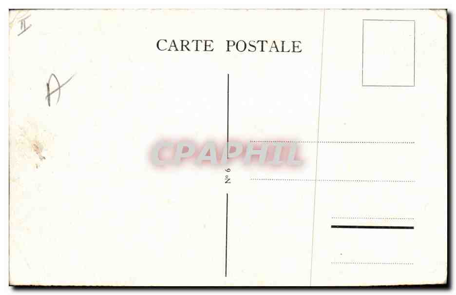 CPA Napoleon 1er  — Rückseite