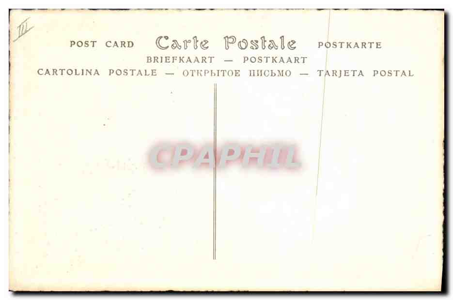 CPA Napoleon 1er Bonaparte 1er Consul  — Back
