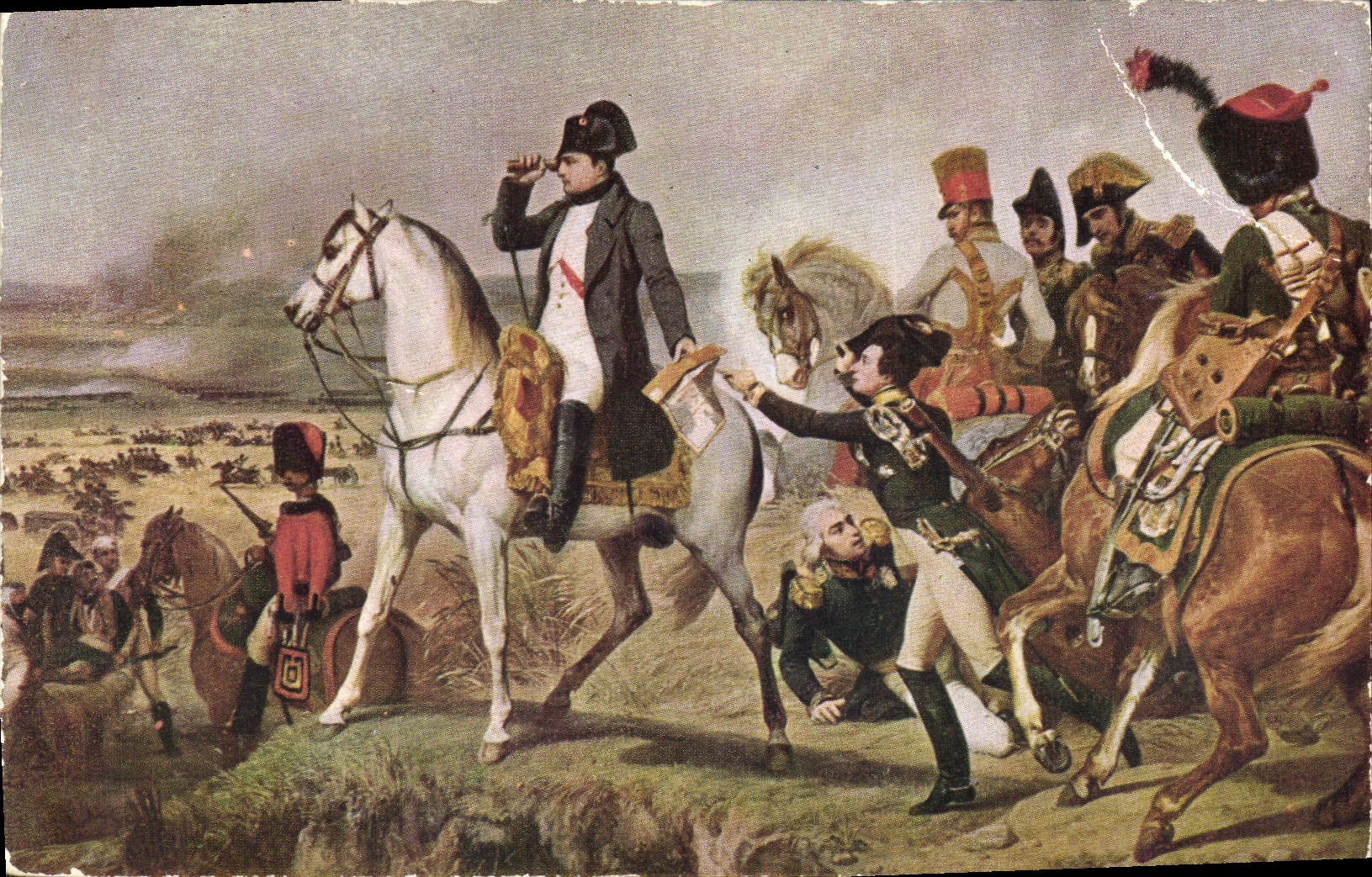 CPA Napoleon 1er a Wagram Vernet 