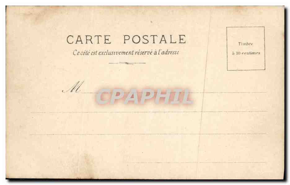 CPA Napoleon 1er Musee de Versailles Demarne et Dunouy Pape VII Foret de Fontainebleau — Rückseite