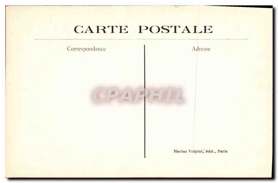 CPA Napoleon 1er  — Rückseite