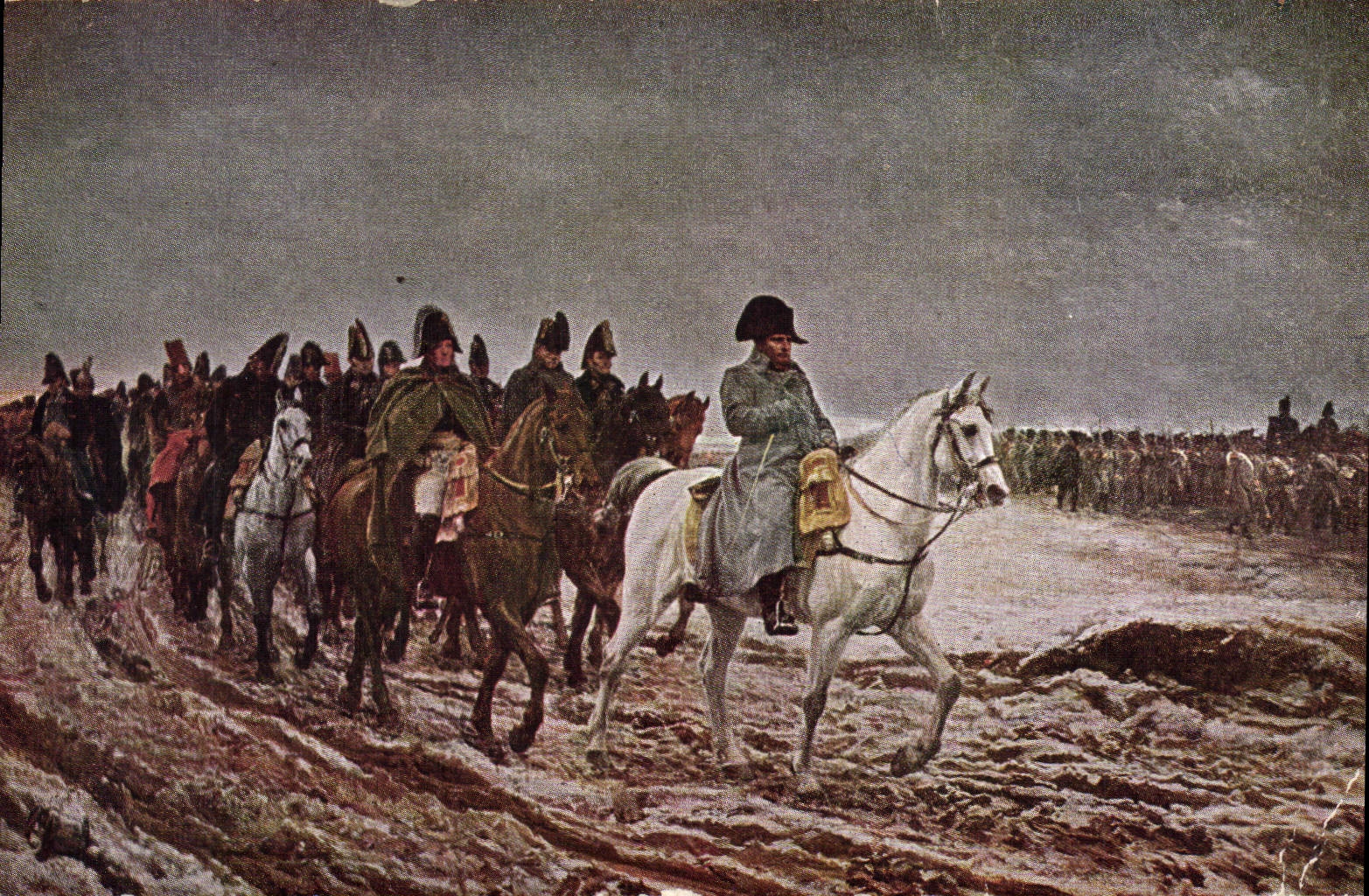 CPA Napoleon 1er Campagne de France Meissonier