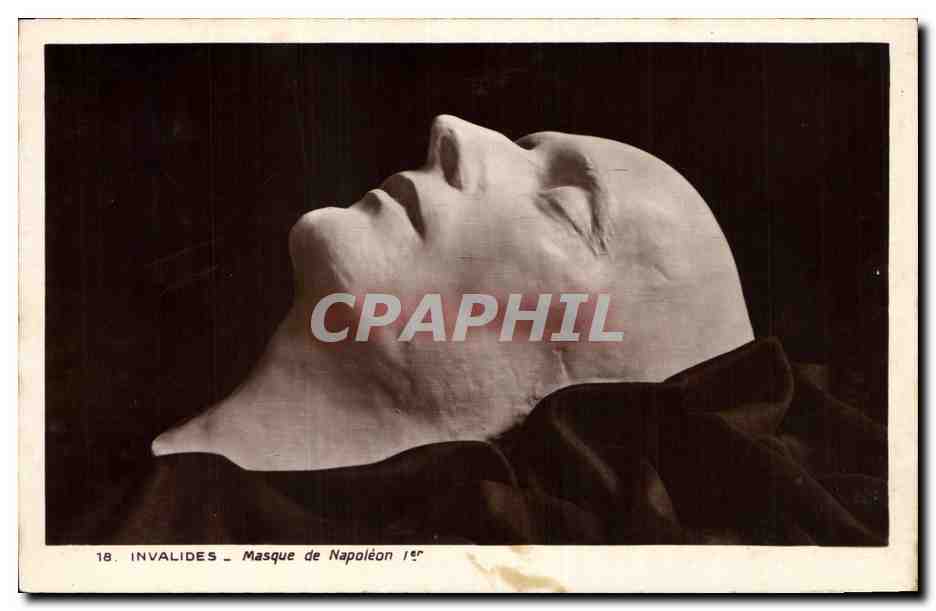 CPA Napoleon 1er Invalides Masque
