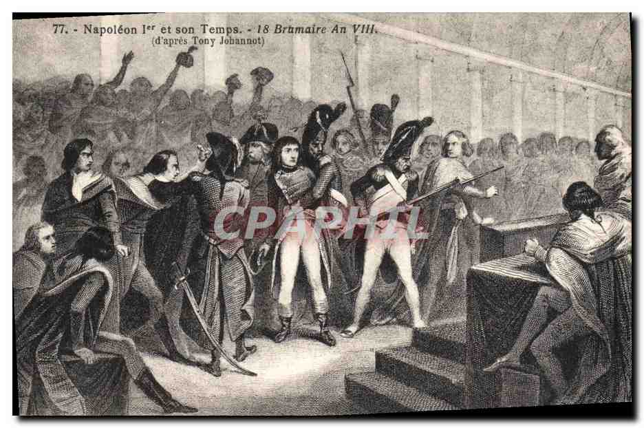 CPA Napoleon 1er 18 Brumaire An VIII