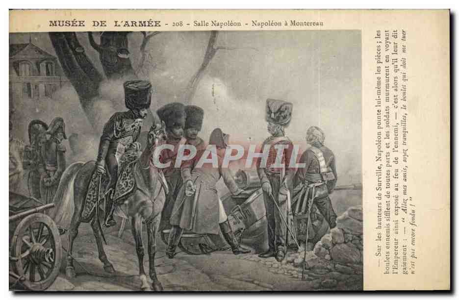 CPA Napoleon 1er Montereau