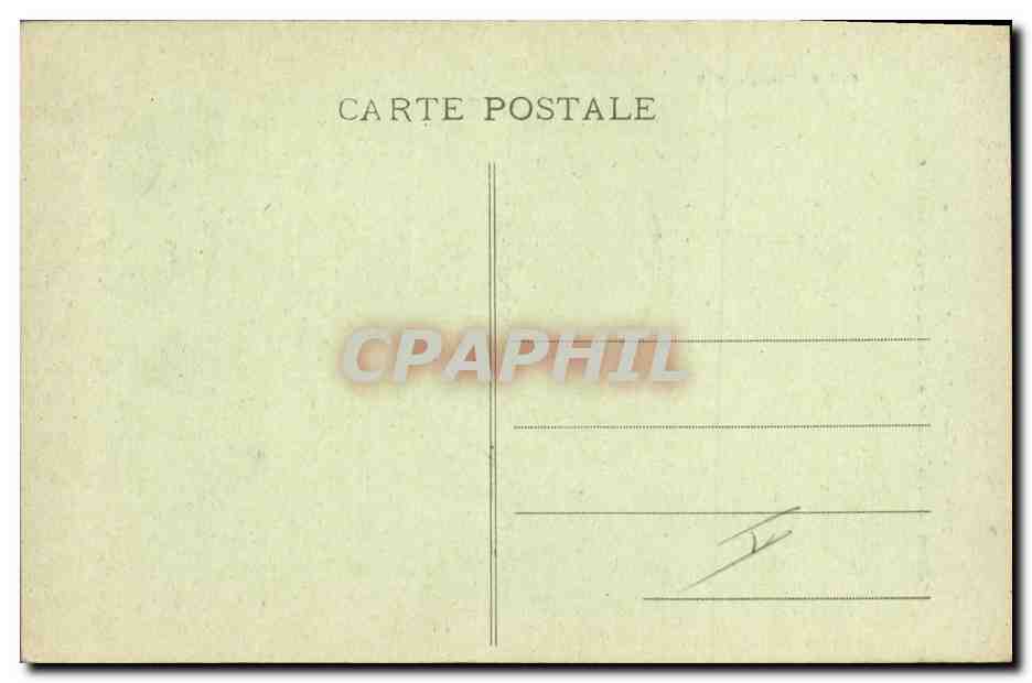 CPA Dolmen Menhir Lec'h de Saint Meriadec dans le cimetiere de Stival pres Pontivy Enfant — Rückseite