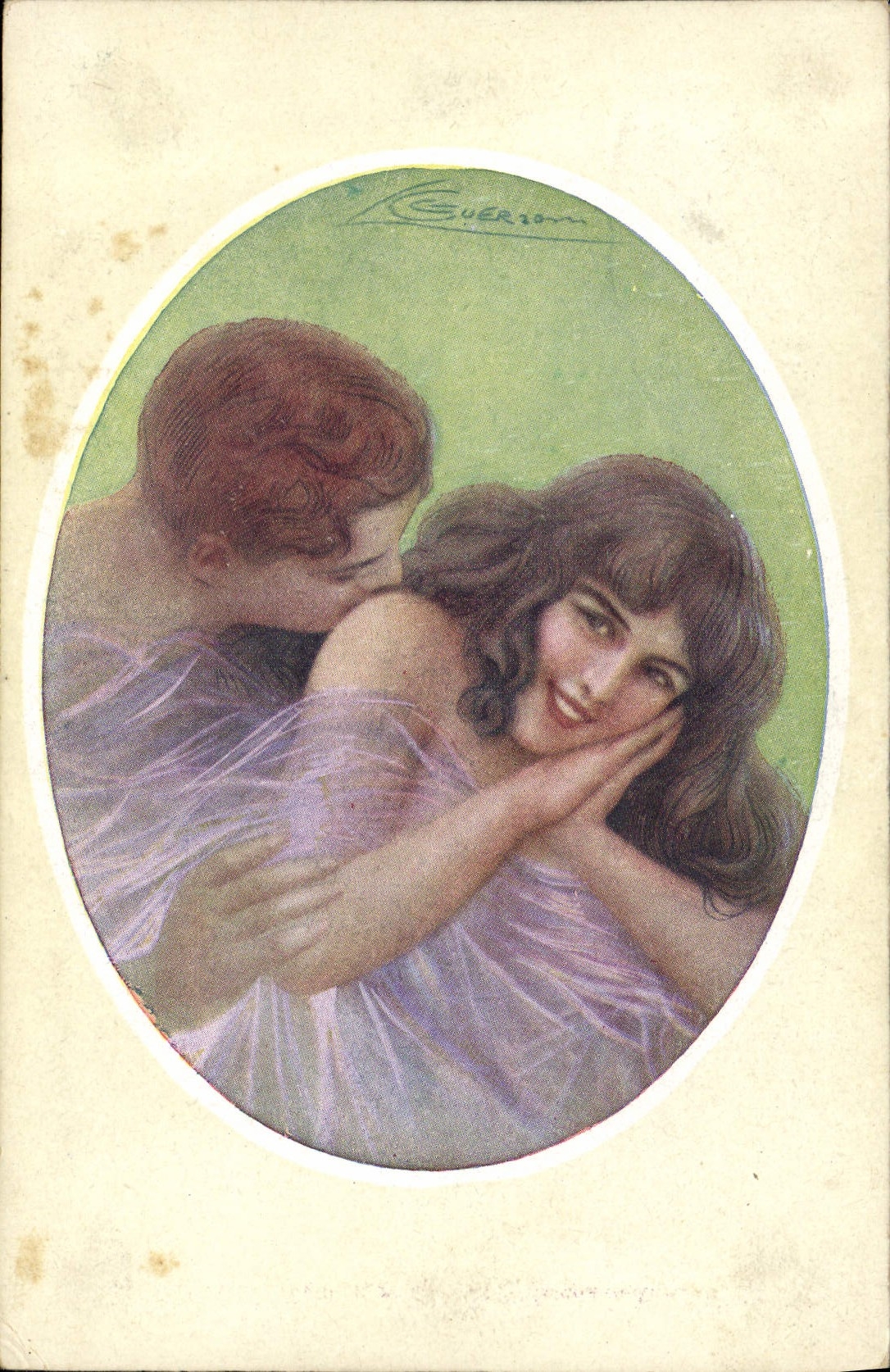 CPA Fantaisie Illustrateur Guerzussi 