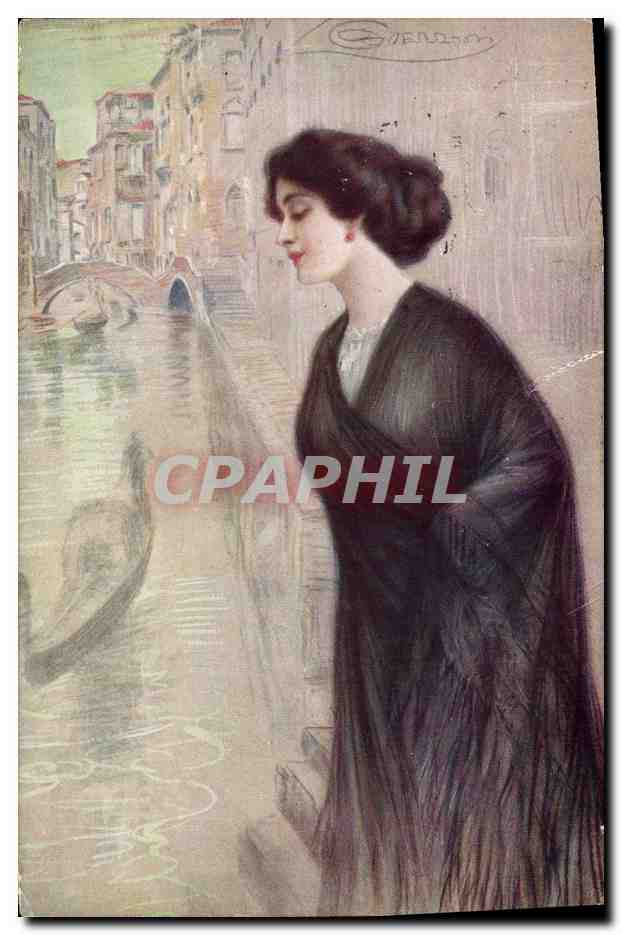 CPA Fantaisie Illustrateur Guerzussi Venise