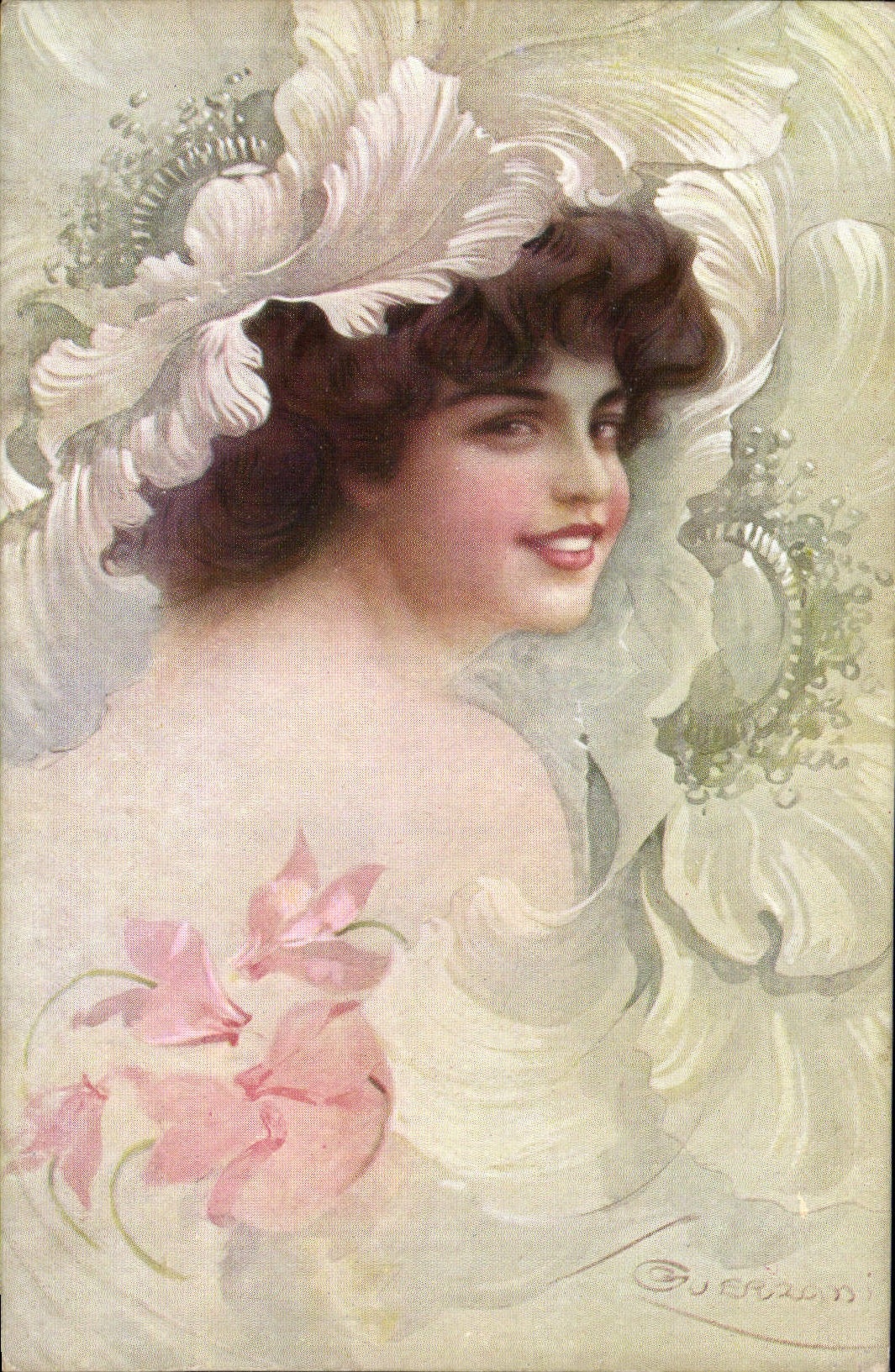 CPA Fantaisie Illustrateur Guerzussi 