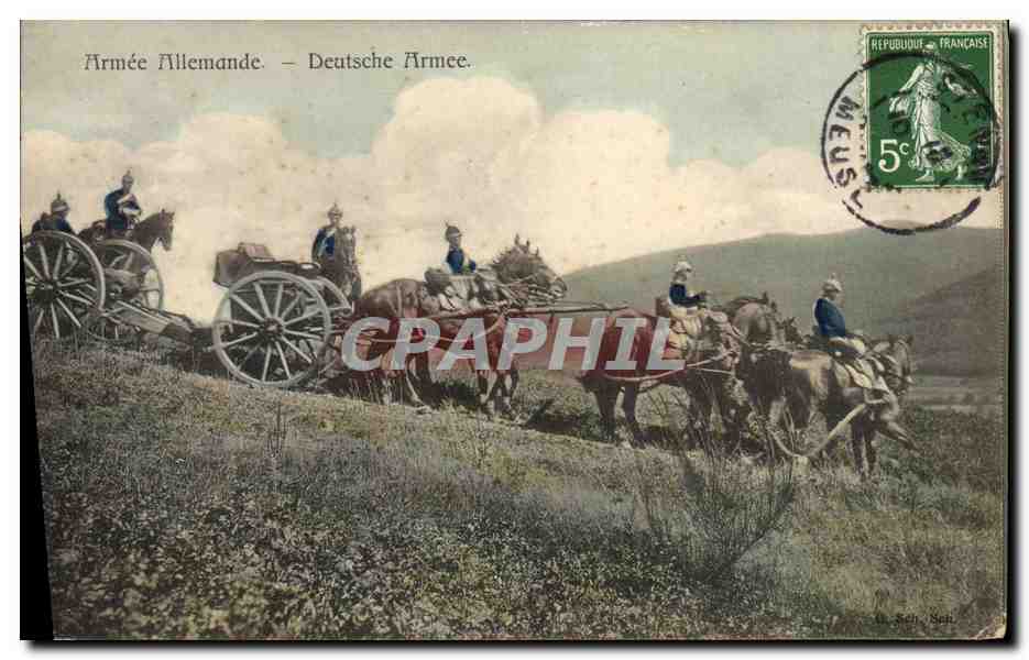 CPA Militaria Armee allemande 