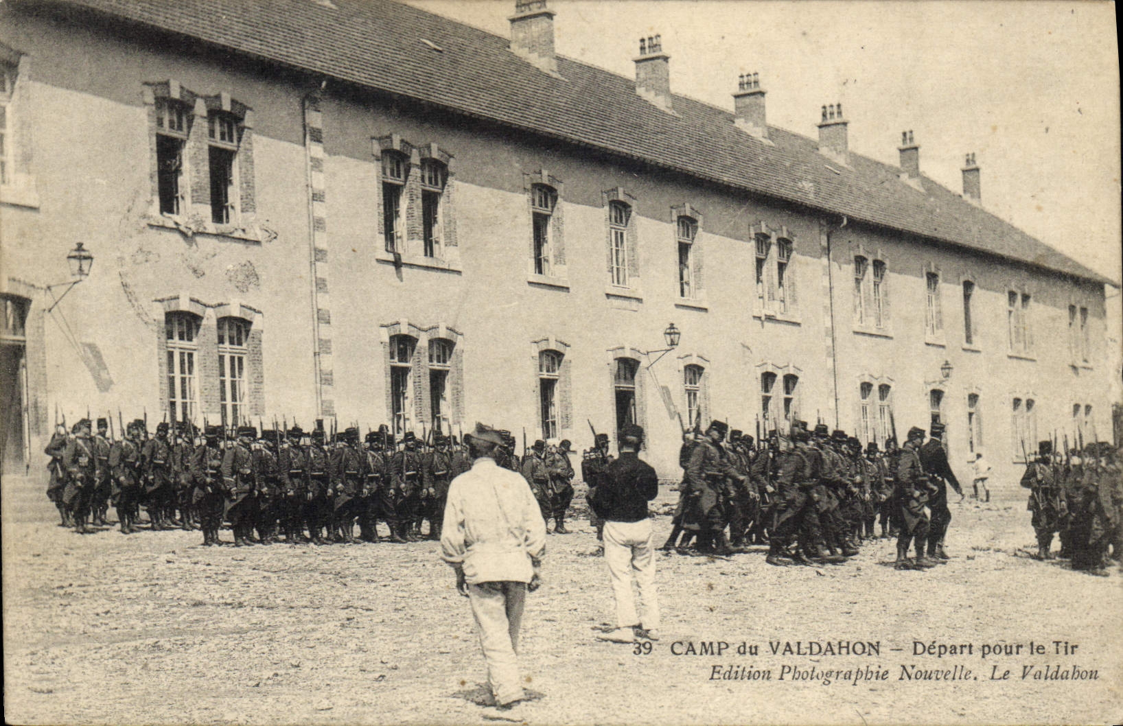 Camp du Valdahon — Départ pour le Tir — Édition Photographe Nouvelle, Le Valdahon