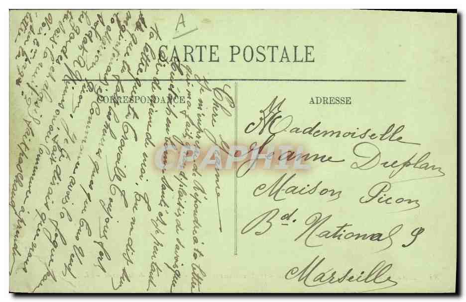 CPA Militaria Artillerie Aux manoeuvres La releve de la garde — Rückseite