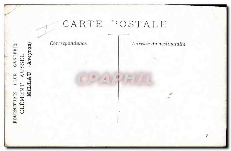 CPA Militaria En campagne Generaux et officiers d'Etat Major  — Rückseite