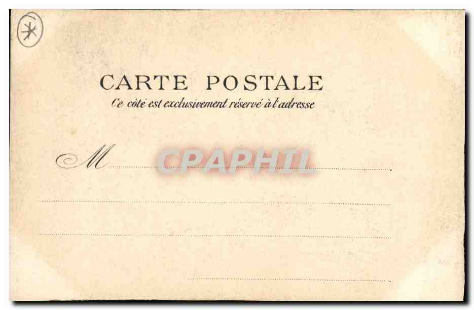 CPA Chat Chats Chaton Clown — Rückseite