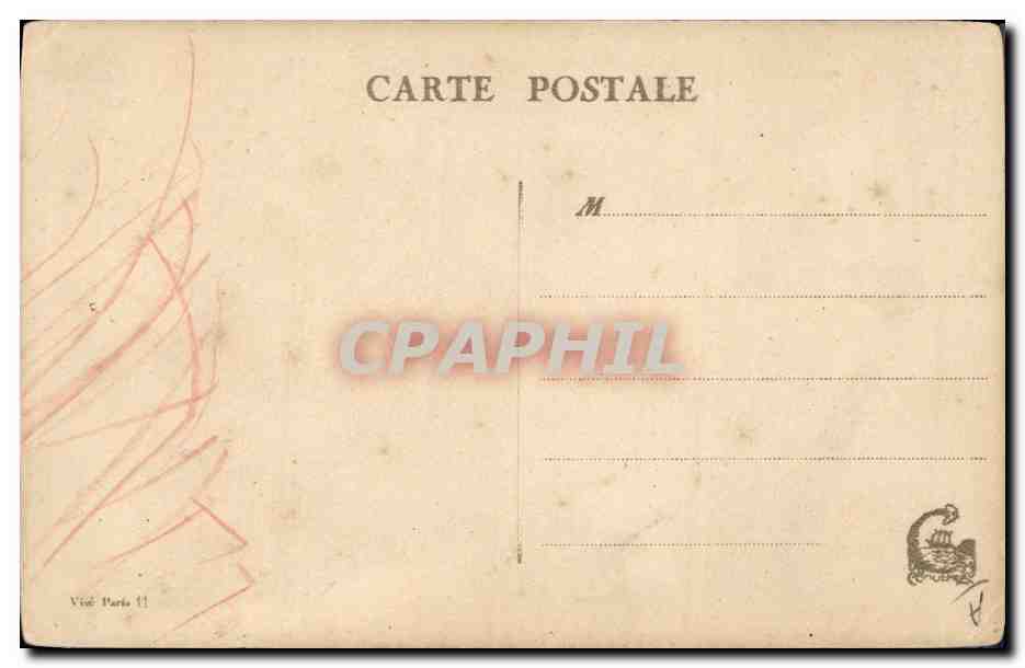 CPM Cinema Mr Creste et Mlle Georgette de Nery Judex et Primerose — Rückseite