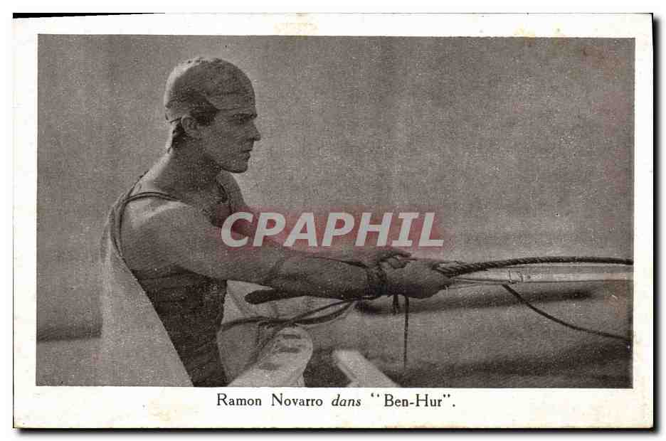 CPM Cinema Ramon Novarro dans Ben-Hur