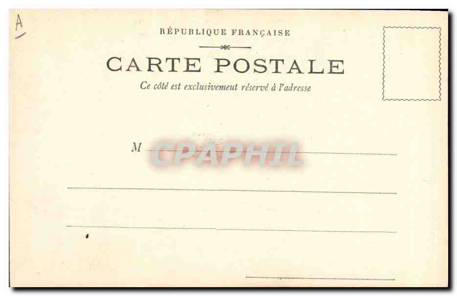CPA Guignols Le marchand d'aiguilles Guignol — Rückseite