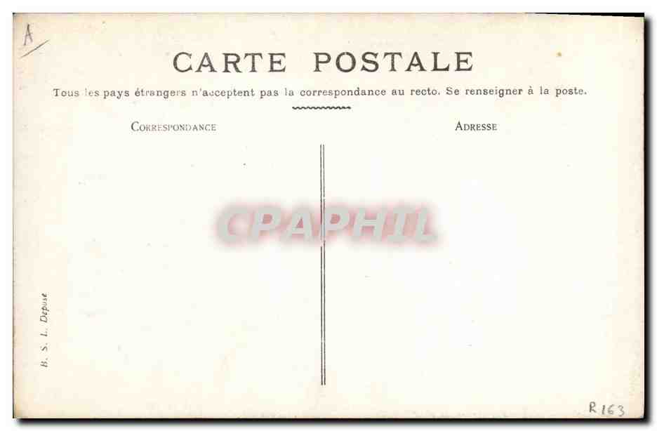 CPA Guignols Romeo et Juliette Guignol — Rückseite