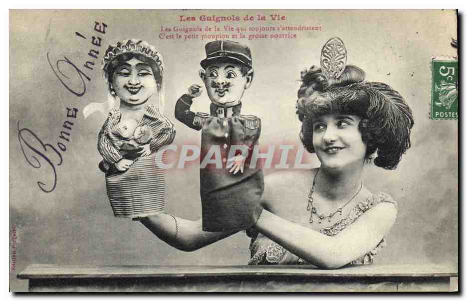 CPA Guignols de la vie 