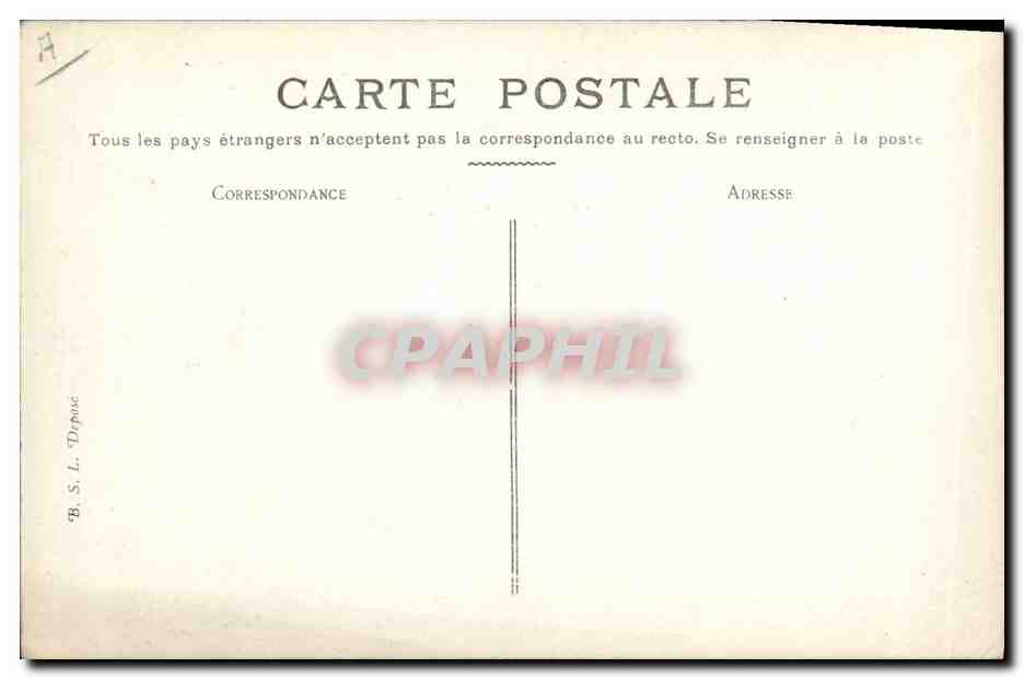 CPA Guignols Guignol — Rückseite
