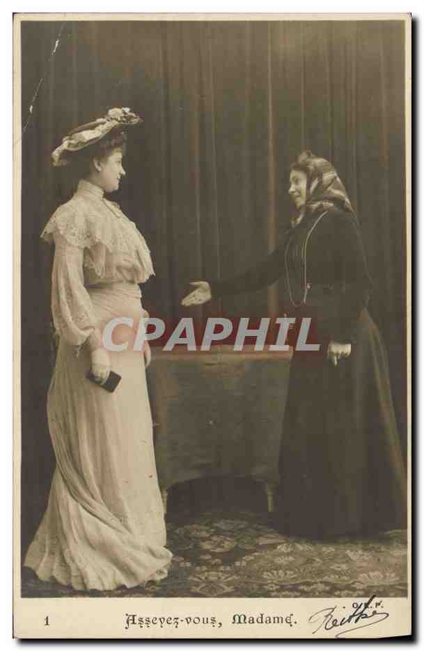 CPA Femme Cartomancienne Voyante