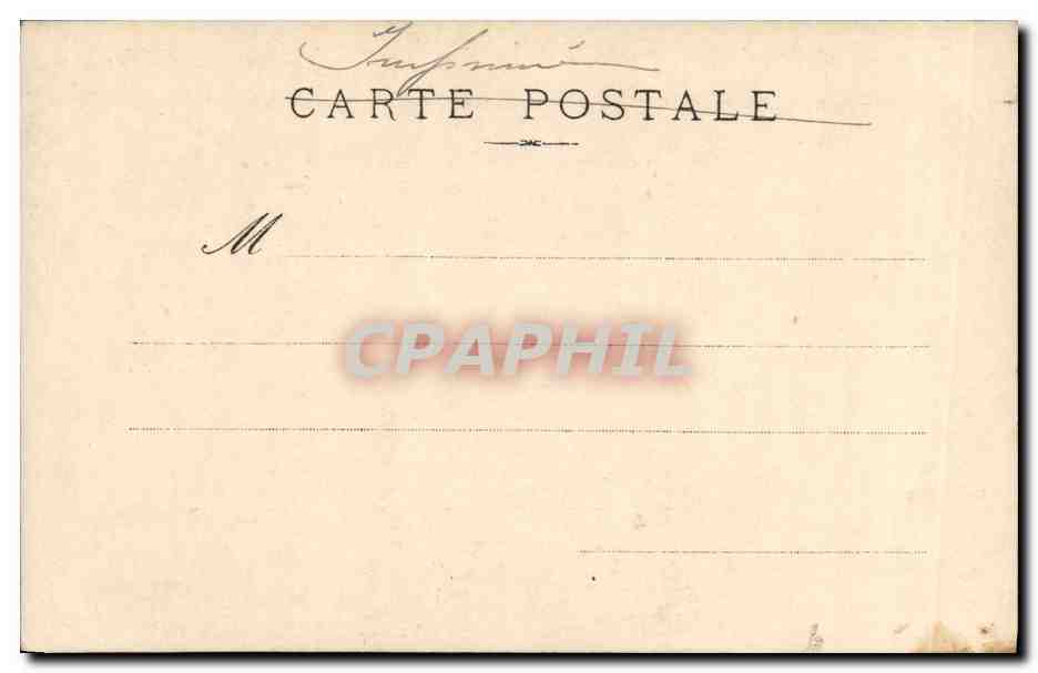 CPA Femme Cartomancienne Voyante  — Rückseite