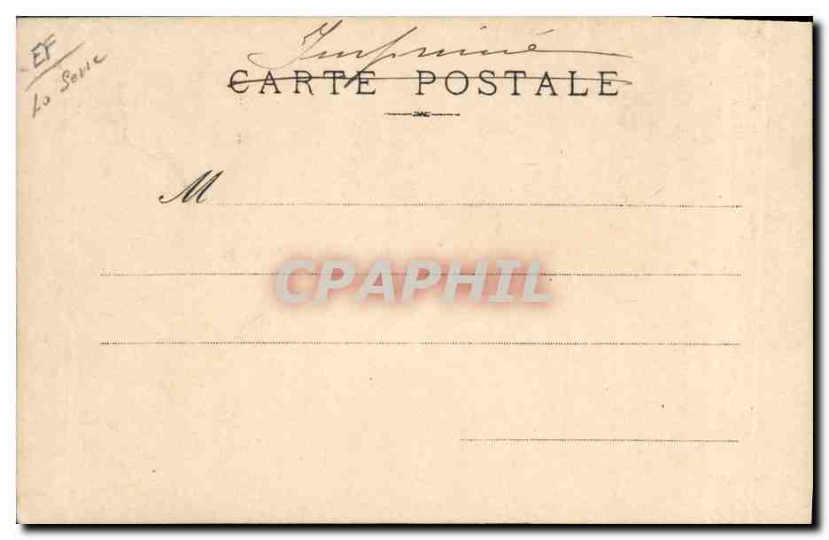CPA Femme Cartomancienne Voyante  — Rückseite