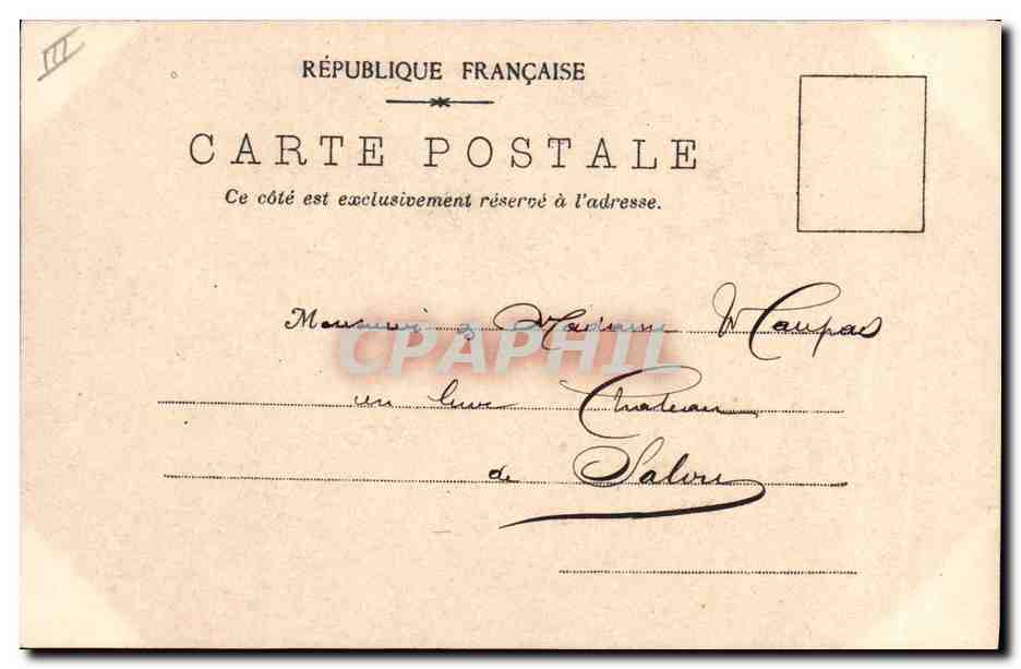 CPA Banque Paris Agence du Comptoir National d'Escompte a l'exposition universelle de 1900 — Rückseite