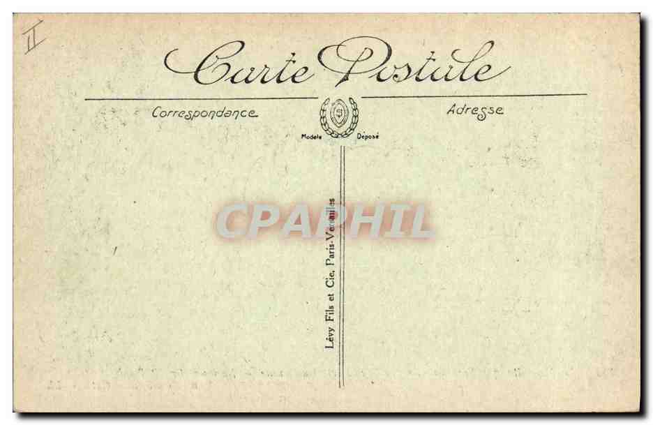 CPA Banque Dijon Banque Nationale de Credit et Porte Guillaume Tramway  — Rückseite