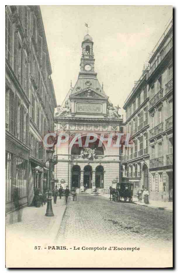 CPA Banque Paris Le Comptoir d'Escompte 