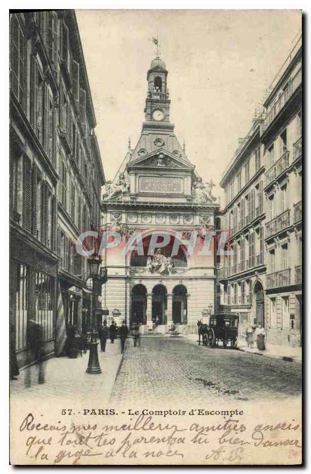 CPA Banque Paris Le Comptoir d'Escompte 