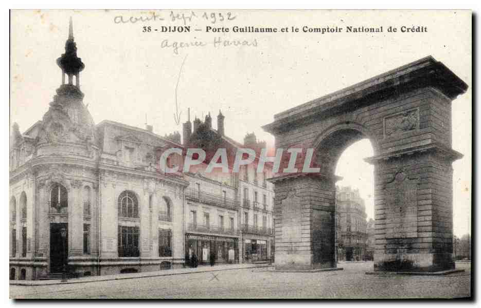 CPA Banque Dijon Porte Guillaume et le Comptoir Nationale de Credit 