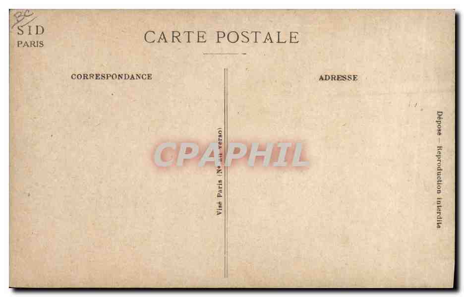 Soldat présentant un billet de dix francs — Banque de France, série X.12 — éditeur SID Paris — Rückseite
