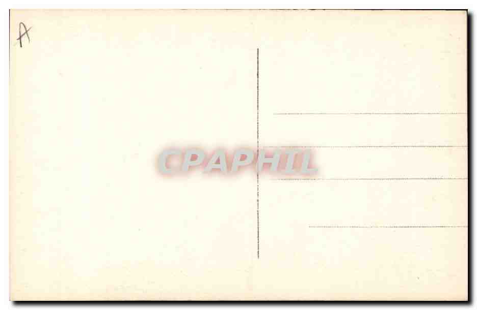 CPA Billet — Rückseite