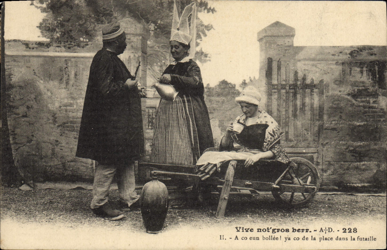 CPA Folklore Normandie 