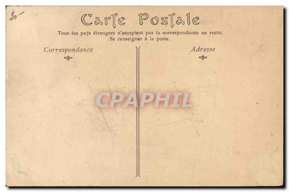 CPA Folklore Pecheur Normand Peche  — Verso