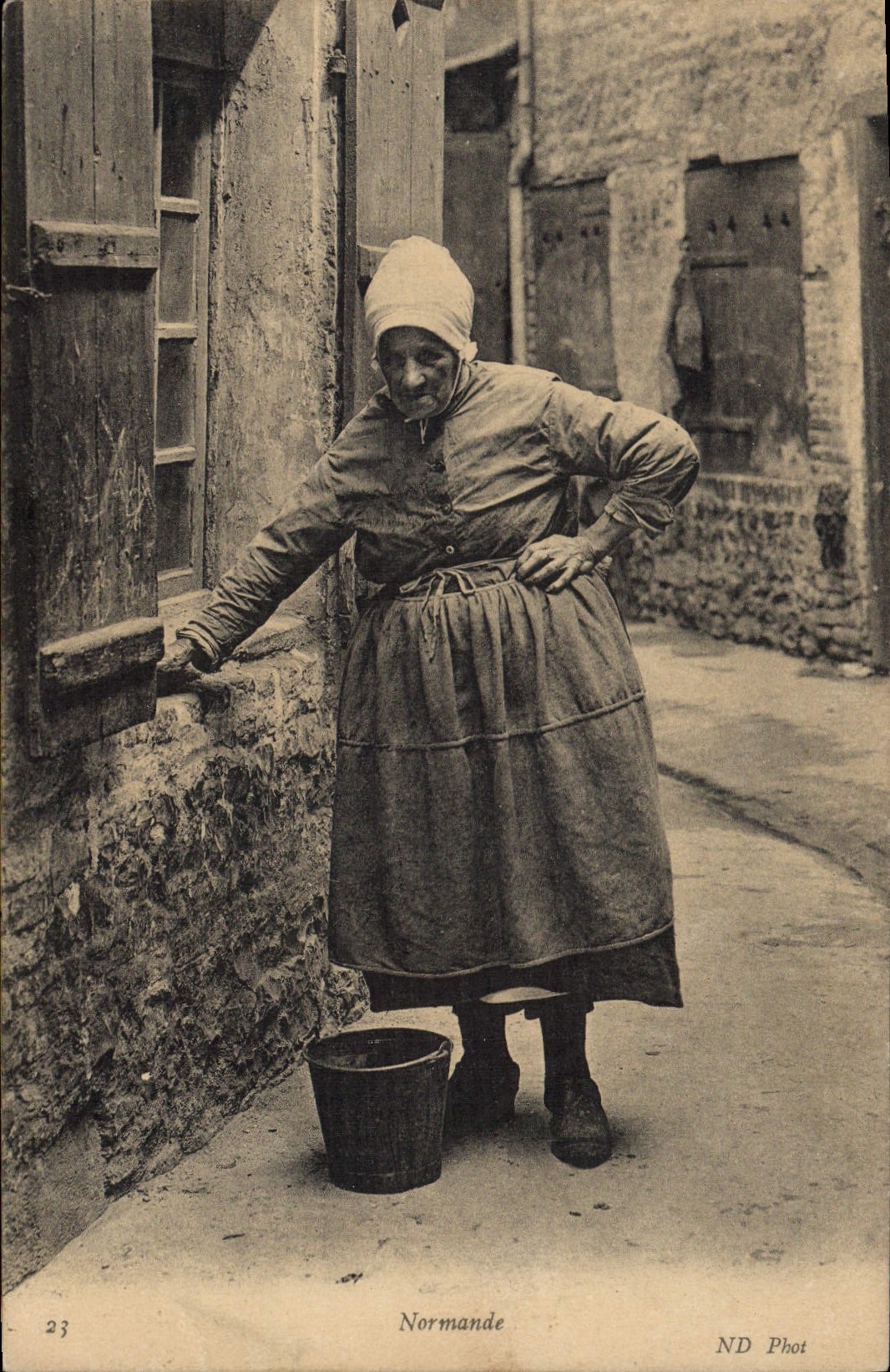 CPA Folklore Normande 