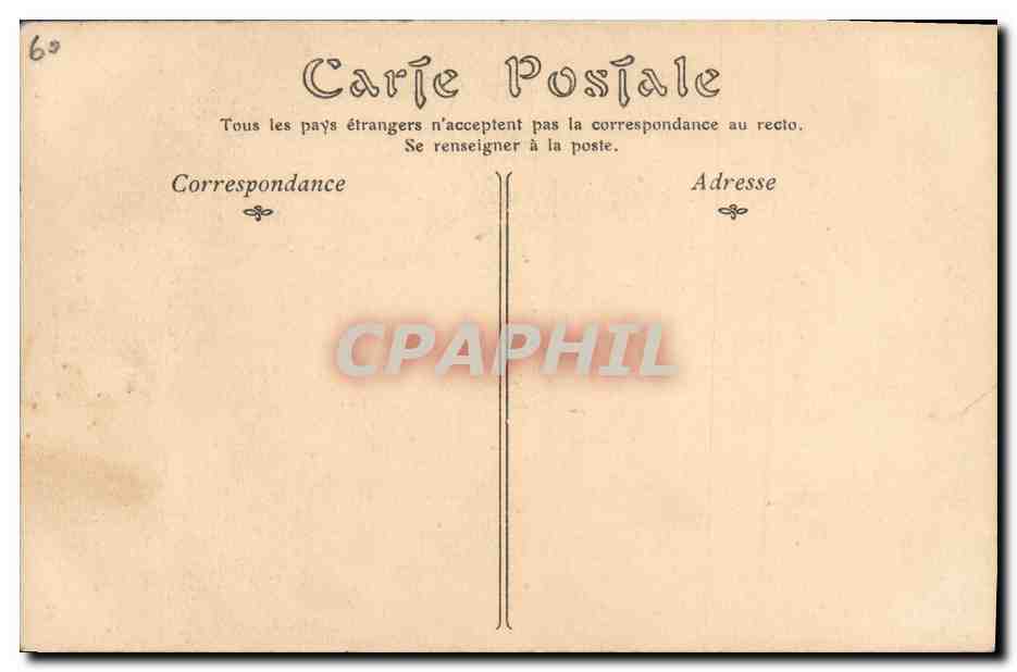 CPA Folklore Normande  — Verso