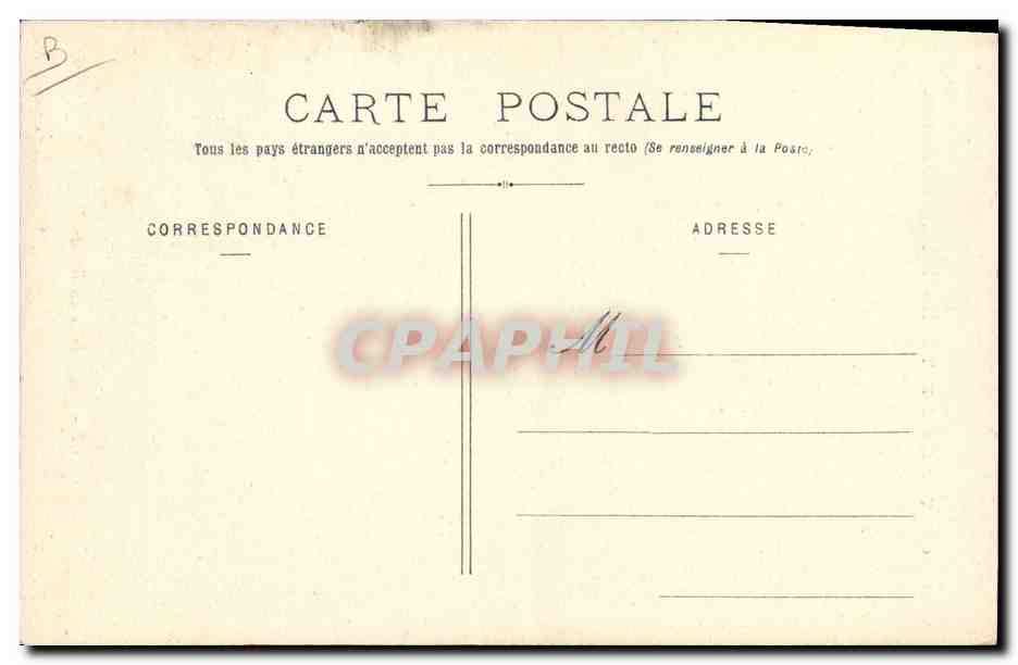CPA Folklore Normandie Jeune fille au rouet  — Verso