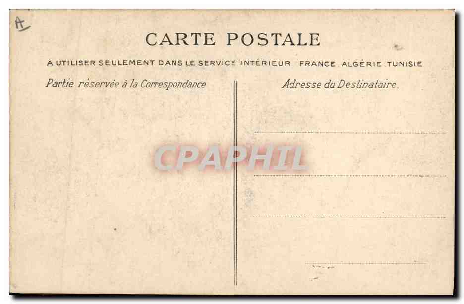 CPA Folklore Normandie Le retour de la messe  — Verso