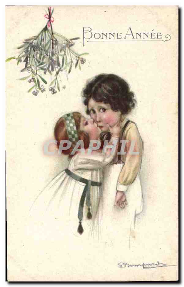 CPA Fantaisie Illustrateur Bompard Enfants 
