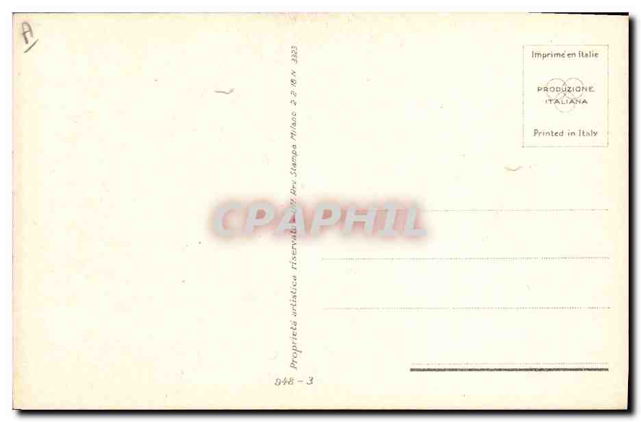 CPA Fantaisie Illustrateur Bompard Femme — Verso