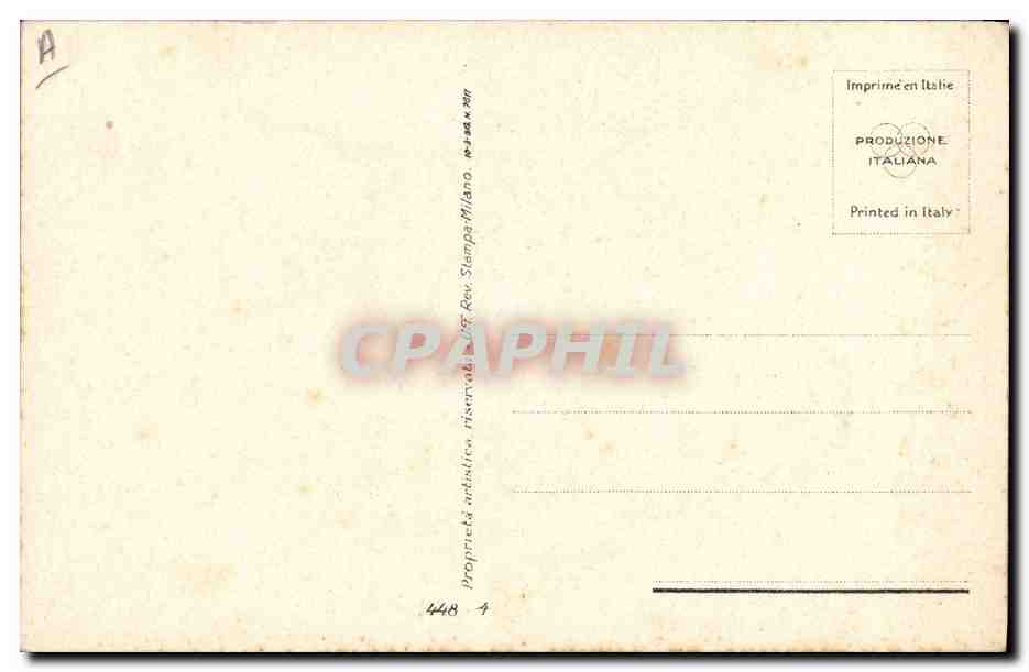 CPA Fantaisie Illustrateur Bompard Femme — Rückseite