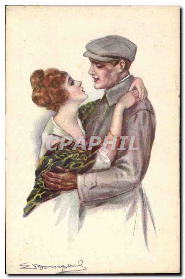 CPA Fantaisie Illustrateur Bompard Femme