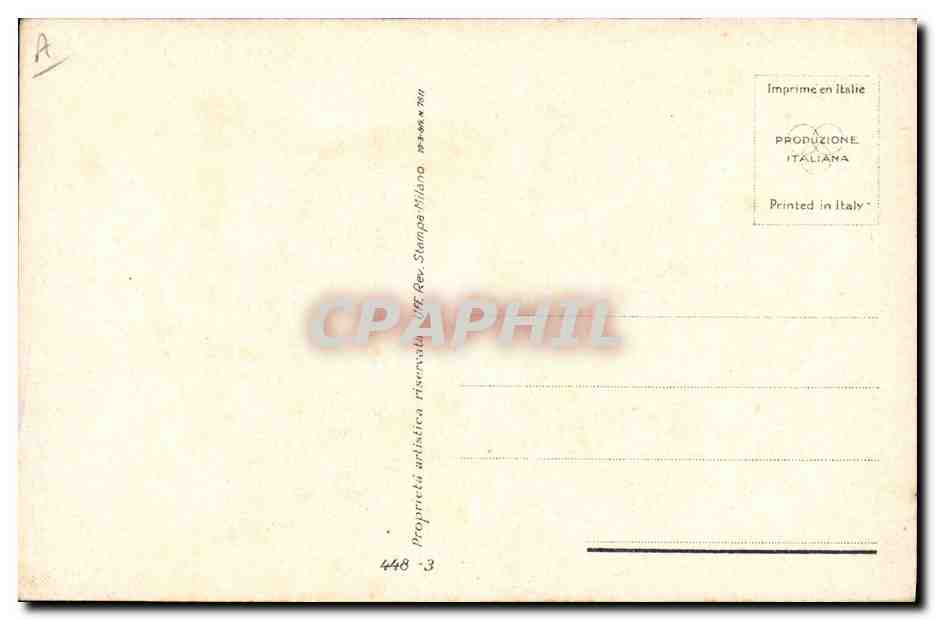 CPA Fantaisie Illustrateur Bompard Femme — Verso
