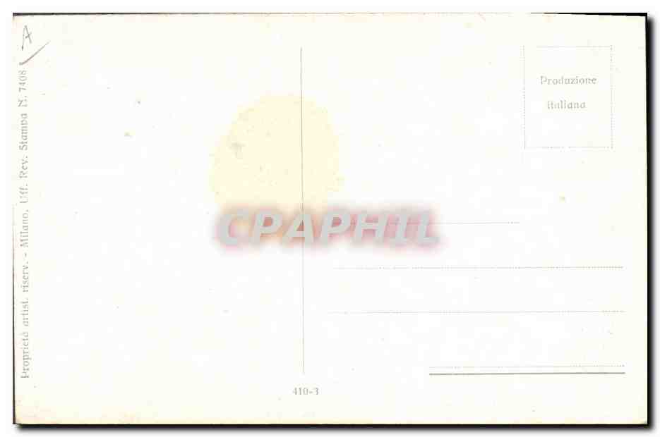 Couple élégant — Bonne Année — S. Bonnypard, éditeur italien — Rückseite