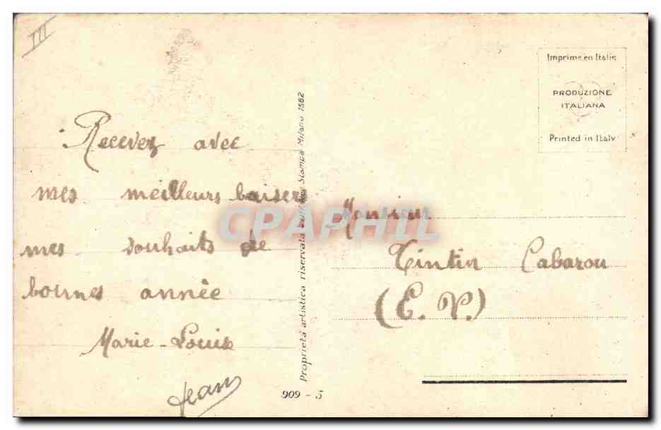 CPA Fantaisie Illustrateur Bompard Enfant — Rückseite